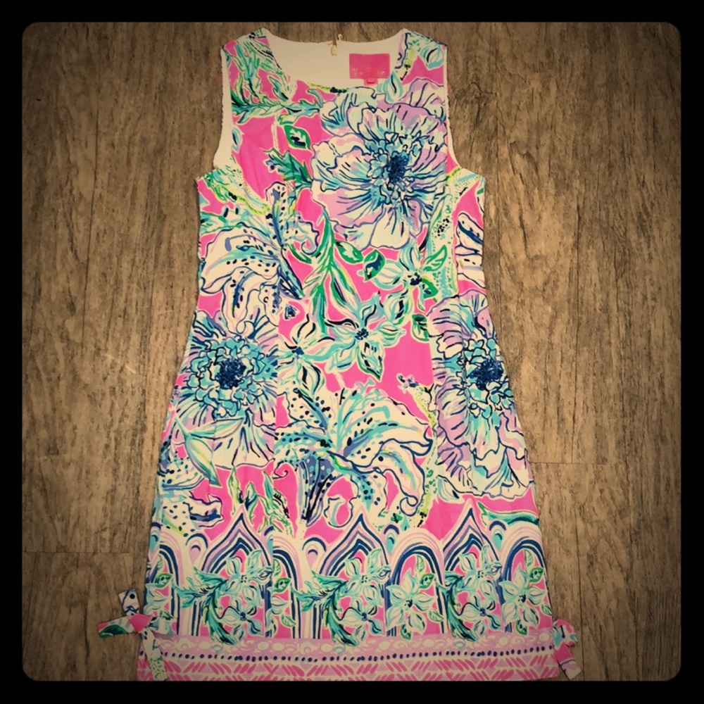 In the Groove Mila Shift Dress Lilly Pulitzer Sz 4